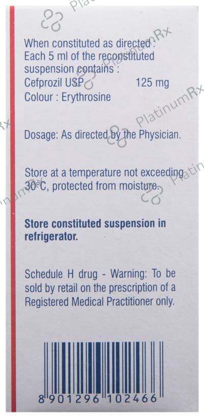 Refzil O 125mg Oral Suspension 30ml