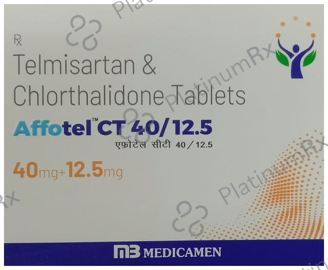 Affotel CT 40/12.5mg Tablet 15s