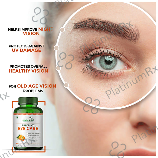 Simply Herbal Plant Based Eye Care Tablet