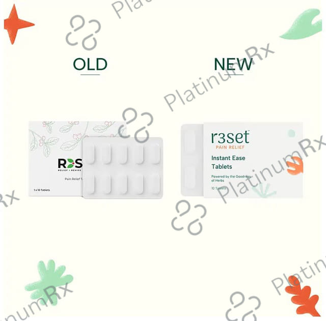R3SET Pain Relief Tablet 10 tablets