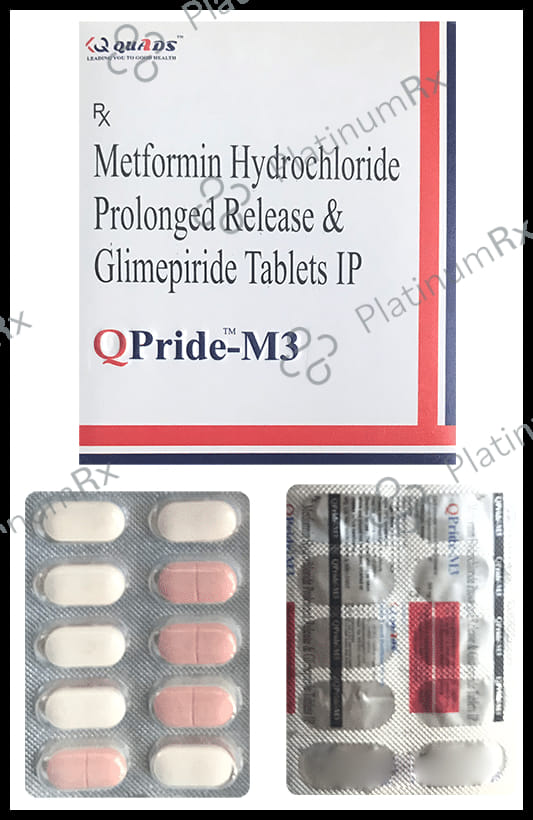 QPride M3/500mg Tablet PR 10s
