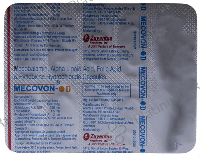 Mecovon OD Capsule 10s