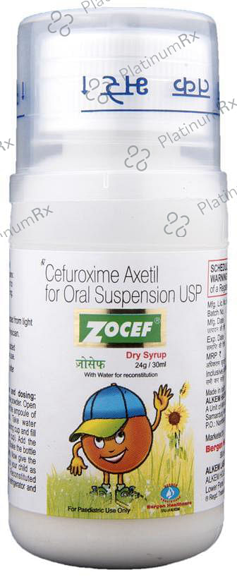 Zocef 125mg Dry Syrup 30ml