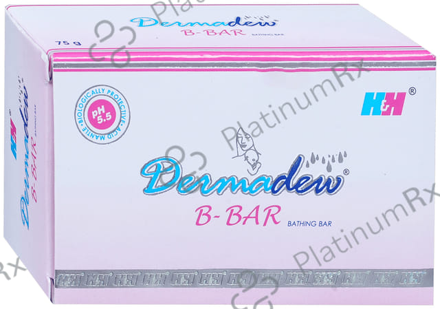 Dermadew B Bar Baby Bathing Soap 75 gm
