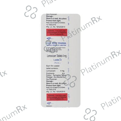 Lodol 4mg Tablet 10s