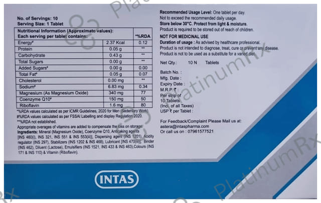Magrium 150/340/1.6mg Tablet 10s