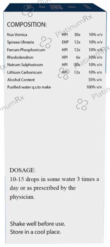 LDD Bioscience LD-60 Arthritis Drops For Rheumatic Disorder (30ml Each)
