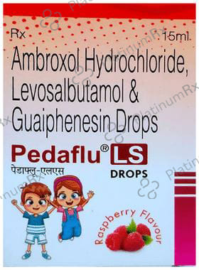 Pedaflu-LS Junior Oral Drops Raspberry