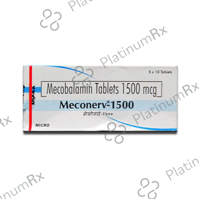 Meconerv 1500mcg Tablet 10s
