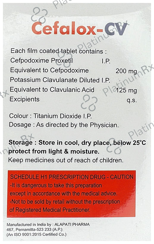 Cefalox CV Tablet