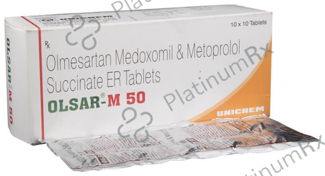 Olsar M 50/20mg Tablet ER 10s