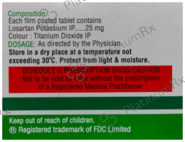 Zilos 25mg Tablet 10s