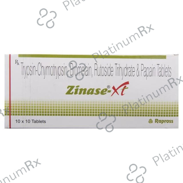 Zinase XT 90/100/48mg Tablet 10s