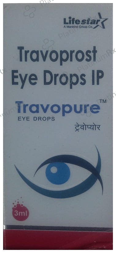 Travopure 0.004% BAK Free Eye Drop 3ml