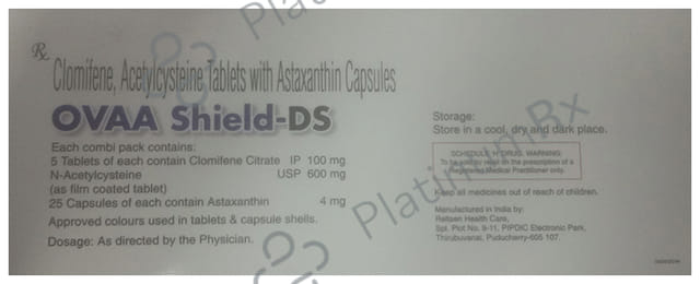 Ovaa Shield DS Combipack 600/4/100mg Kit 1s