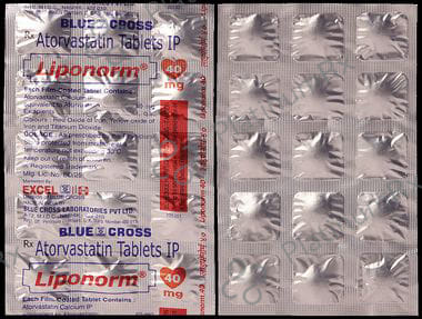 Liponorm 40mg Tablet