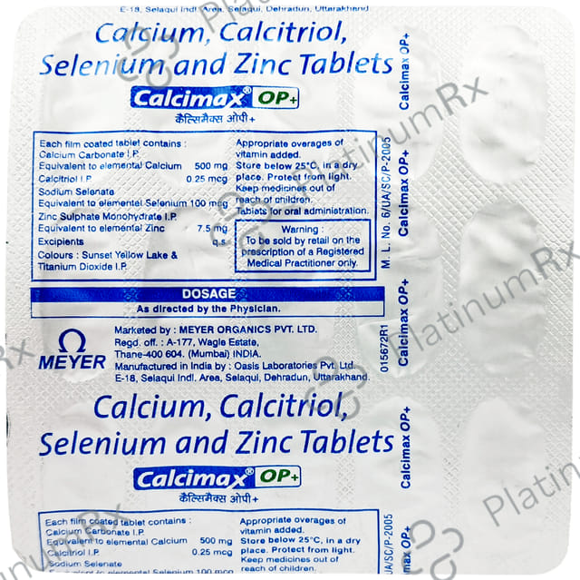 Calcimax OP Plus Tablet 15s