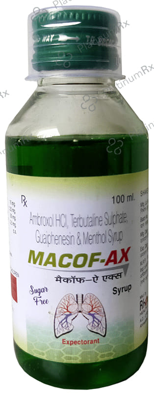 Macof-AX Syrup Sugar Free