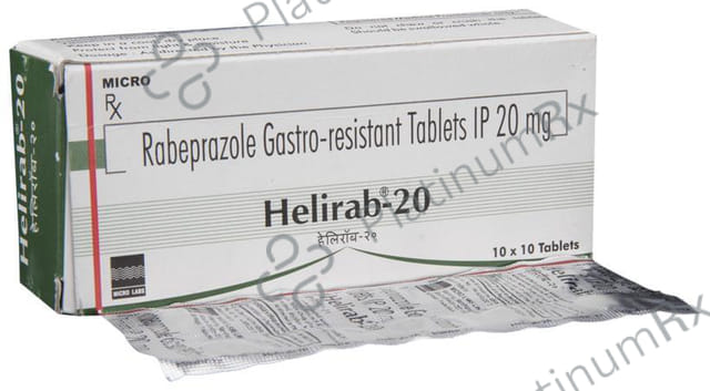Helirab 20mg Tablet 10s