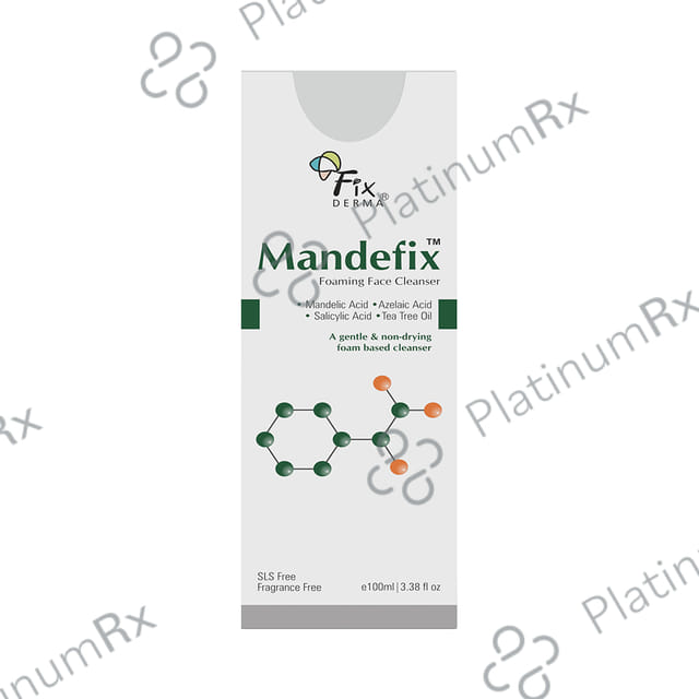 Fixderma Mandefix Foaming Face Cleanser 100 ml