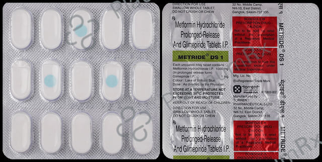 Metride DS 1 Tablet PR 15 Tablet PR