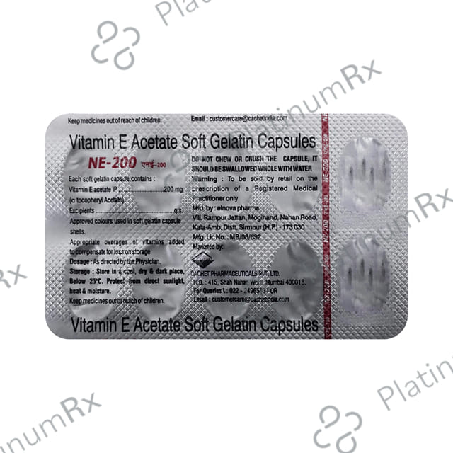 NE - 200 Soft Gelatin Capsule