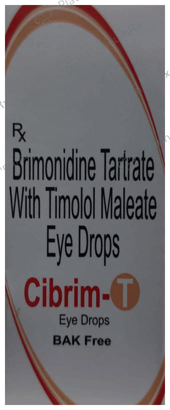 Cibrim T Eye Drop BAK Free 5ml