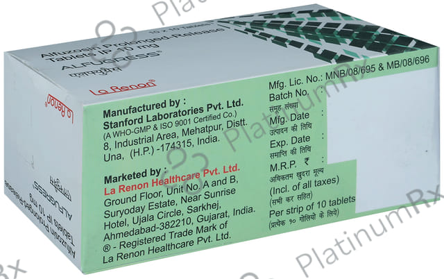 Alfugress 10mg Tablet PR 10s