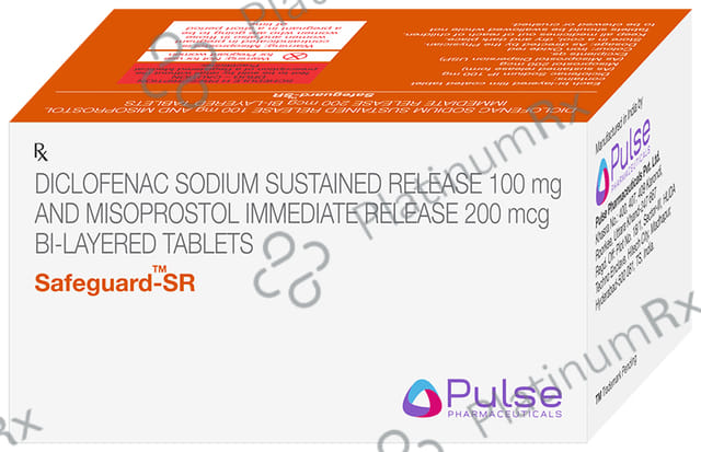 Safeguard SR 100mg/200mcg Tablet 15s