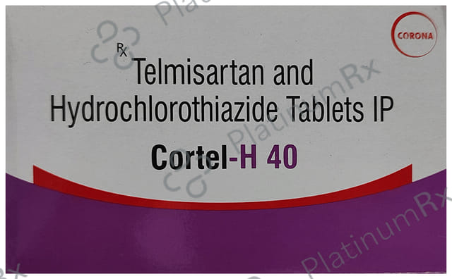 Cortel H 40 40/12.5mg Tablet 15s