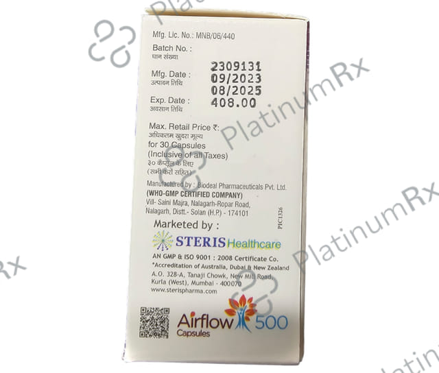 Airflow 50/500mcg Capsule 30s