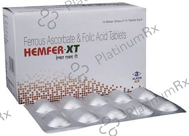 Hemfer XT 100/1.5mg Tablet 10s
