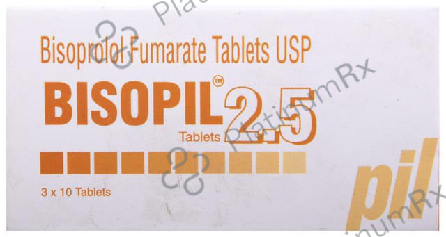 Bisopil 2.5mg Tablet 10s