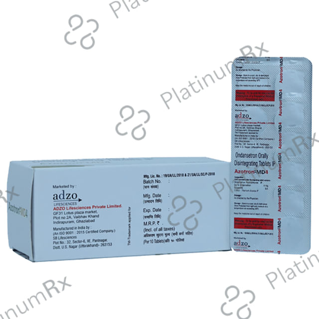 Azotron MD 4mg Tablet 10s