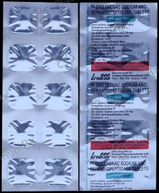 Dynapar S 50/10mg Tablet 10s