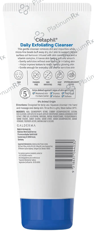 New Cetaphil Daily Cleanser 178ml