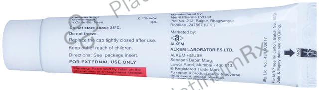 Tacrovera Forte 0.1% Ointment 15gm