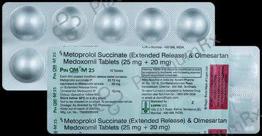 Pin OM M 25/20mg Tablet ER 10s