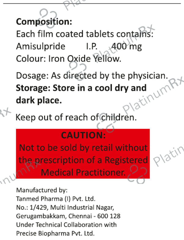 Synapride 400mg Tablet