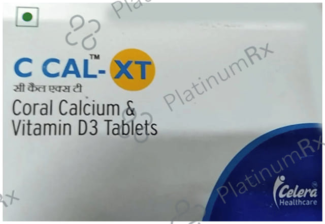 C Cal 225mg/500IU XT Tablet 10s