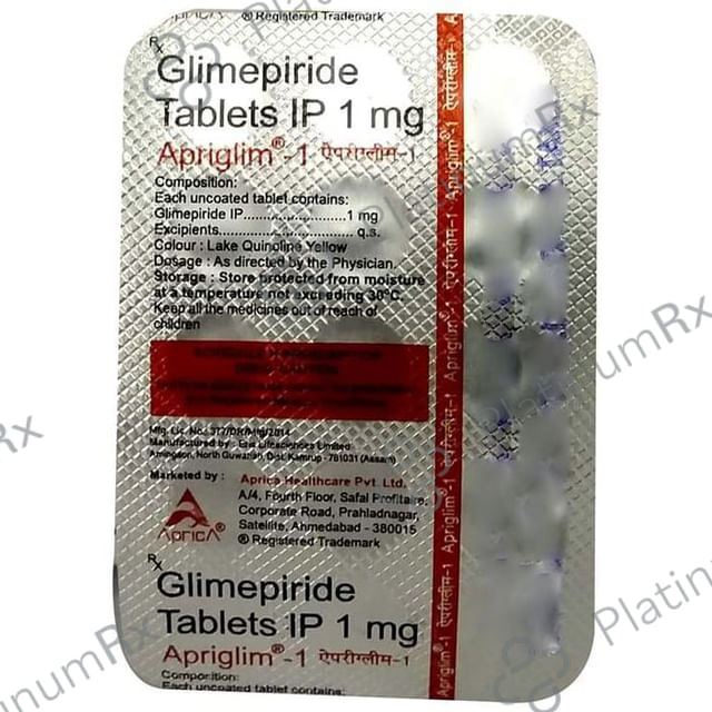 Apriglim 1 Tablet 10 Tablet