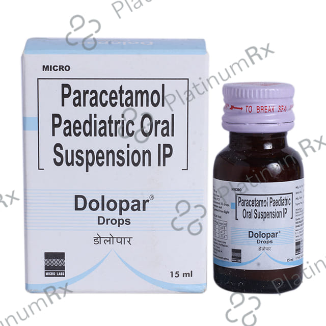 Dolopar 100mg Oral Drops 15ml