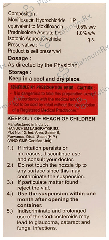 Moxi-P Eye Drop (Preservative Free)