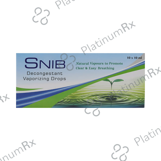 Snib Decongestant Vaporizing Drops