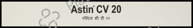 Astin CV 20/75mg Capsule 10s
