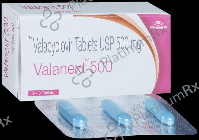 Valanext 500mg Tablet 3s
