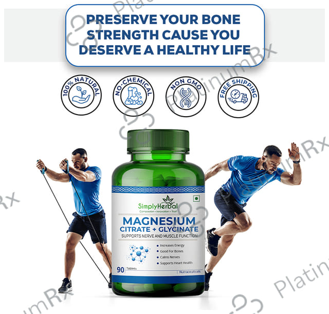 Simply Herbal Magnesium Citrate Tablet