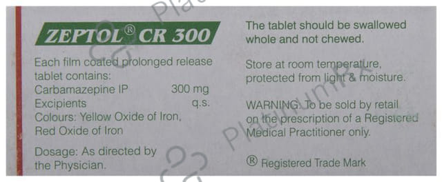 Zeptol CR 300mg Tablet 10s