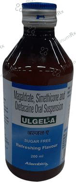 Ulgel A Sugar Free Refreshing Flavour Oral Suspension 200ml