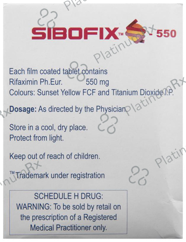 Sibofix 550mg Tablet 10s